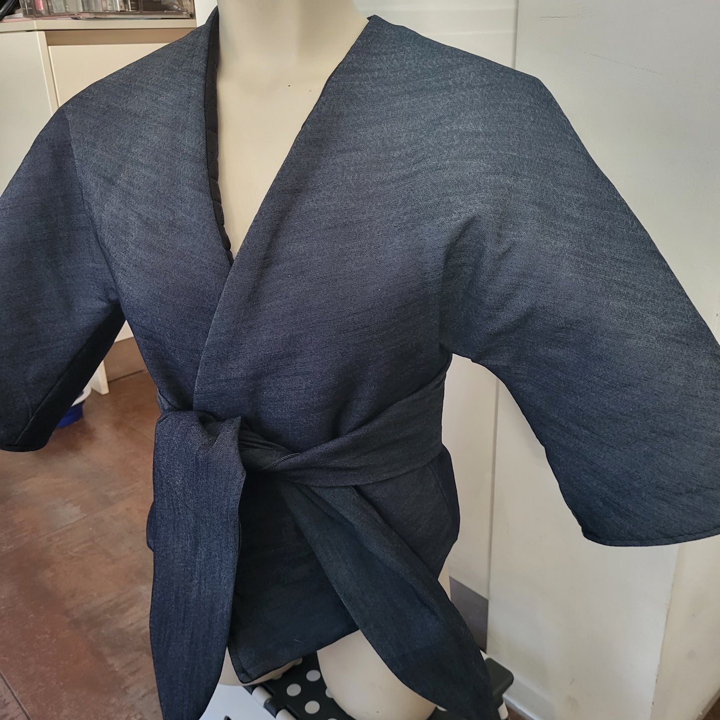 Giacchino Kimono in jeans